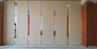 Sliding Aluminium Roller Soundproof Partition Wall Melamine Surface 4m Height