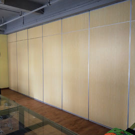 Melamine Surface Movable Wall Systems Soundproof Room Divider Multi Color