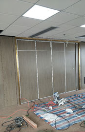 Retractable System Soundproof Sliding Partition Walls / Operable Wall Systems For Classroom