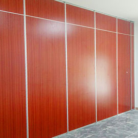 Solid Accordion Prefabricated Interior Partition Walls For School Room / Auditorium