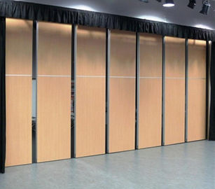 ISO9001 Acoustic Partition Walls / Function Room Operable Folding Partition Doors