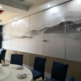 Curtain Promotional Sliding folding Movable Partition Walls For Conference Room