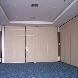 Wall Mount Soundproof Sliding Movable Mirror Partition Wall In office Partitions