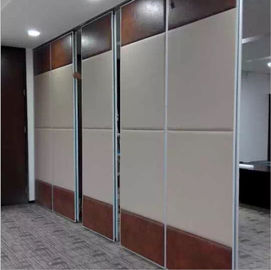 Classroom Removable Hotel Acoustic Fire Proof Sliding Customized Color Partitions Walls