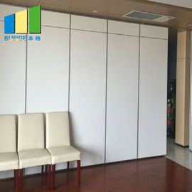 MDF Folding Partition Moveable Walls Panels Operable Soundproof Partitions For Office