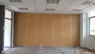 Sliding Folding Acoustic Partition Wall , Commercial Furniture Soundproof Room Divider