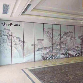 Panel Height 4 m Soundproof Material Movable Wall Operable Soundproof Wall Partition Cost