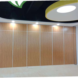 Hotel Interior Fabric Design Sliding Folding Acoustic Partition Wall For Classroom