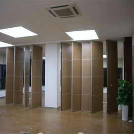 Fabric Surface Mobile Door Sliding Folding Soundproofing Partition Walls For Banquet Hall