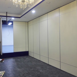 Hotel Folding 65 mm Partition Wall Soundproof Operable Walls For Conference Room