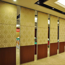New Design Banquet Hall Soundproof MDF Material Room Divider Folding Movable Partition Walls