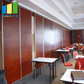 Banquet Hall Sliding Acoustic Movable Partition Walls America / Mobile Sound Proof Partitions