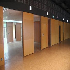 Function Room Sliding Partition Walls / Hanging System Acoustic Movable Walls