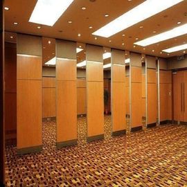 Aluminum Frame Banquet Hall Sliding Partition Walls For Soundproof Movable Walls