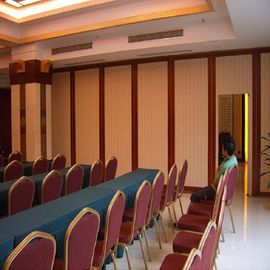Multi - Function Room Sound Proof Movable Walls Folding Partitions With Aluminum Tracks