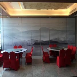 Removable Folding Sliding Partition Doors Acoustic Sound Proof Partitions For Banquet Hall