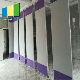 With Retractable Seal Wood Insulated Room Dividers Movable Partition Walls