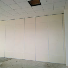 85 Mm Melamine Finish Auditorium Folding Partition Walls Doors For School , Hotel