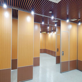 85MM Aluminum Frame Sound Proof Partitions Melamine Surface Movable Wall