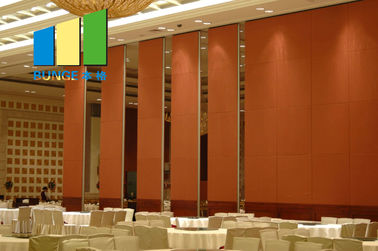 Night Club Sling Movable Partition Walls Clear Sound Proof Panels Acoustic