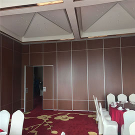 Portable Folding Doors Room Dividers Restaurant Movable Wall Partitions For Vip Dining Hall