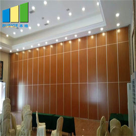 Fire Resistant Office Folding Sliding Partition Walls Acoustic Collapsing Operable Partition