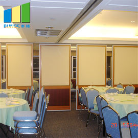 Banquet Hall Door Movable Partition Walls / Fireproof Wedding Partitions