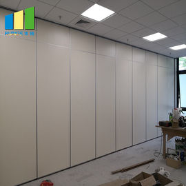 Office Decoration Room Partition Acoustical Room Dividers Operable Wood Sliding Folding Partition Acoustic Partition