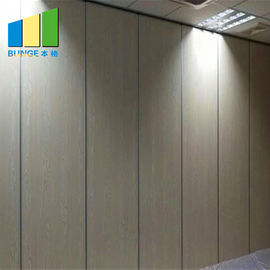 Banquet Hall High Wooden Folding Conference Acoustic Room Dividers In Thailand