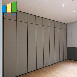 Hotel Hanging Acoustic Room Dividers Restaurant Folding Sliding Partition Wall System