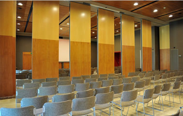 MDF Aluminum Frame Movable Partition Walls Wood Divider For Conference Center