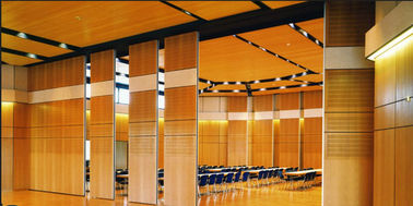 Foldable Aluminum Operable Wall Partition Movable Partition Wall For Convention Hall Meeting Room
