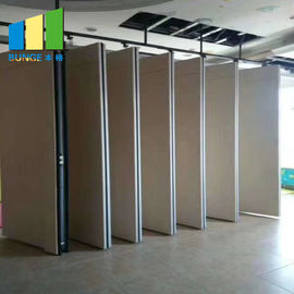 Restaurant Wooden Soundproof Movable Walls Temporary Acoustic Partition Walls