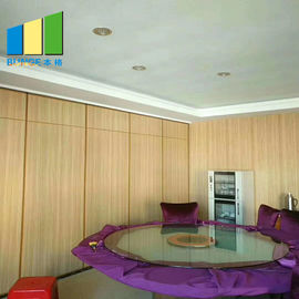 Hotel Acoustic Temporary Sound Proof Partitions Sliding Folding System