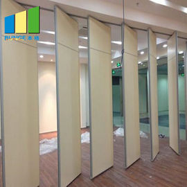 Manual Hanging System Moveable Sliding Partition Walls For Conference Room
