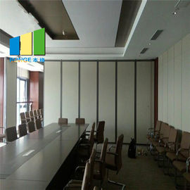Manual Hanging System Moveable Sliding Partition Walls For Conference Room