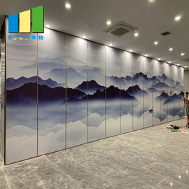 Conference Room Sound Proofing Folding Movable Sliding Acoustic Partition Walls