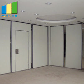 Classroom Mobile Folding Acoustic Partition Walls / Conference Room Sliding Walls