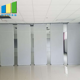 Classroom Mobile Folding Acoustic Partition Walls / Conference Room Sliding Walls