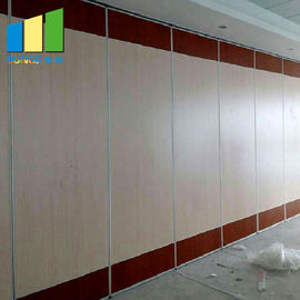Conference Hall Soundproofing Foldable Wall Sliding Folding Partition With Access Door