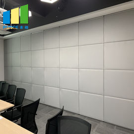 OEM Movable Partition Walls For Banquet / Soundproof Sliding Door Acoustic Wooden Panels