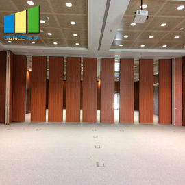 Aluminum Frame Fabric Acoustic System Davao Foldable Sliding Partition For Meeting Room