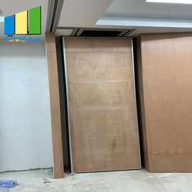 Gypsum Sliding Folding Door Acoustic Movable Partition Wall Board For Hotel