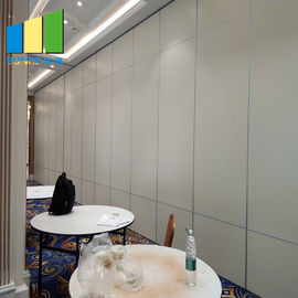 Aluminum Frame Sliding Door Partition Movable Sound Proof Partitions Wall For Restaurant