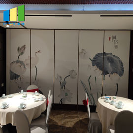 Aluminum Frame Hotel Movable Sound Proof Partition Walls For Banquet Hall