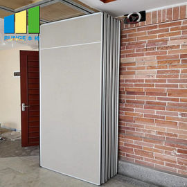 Demountable Operable Wall System Foldable Movable Acoustic Partition Wall For Hotel