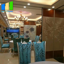 65mm Thickness Acoustic Room Dividers Painting Movable Restaurant Partition Wall For Conference Center