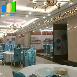 65mm Thickness Acoustic Room Dividers Painting Movable Restaurant Partition Wall For Conference Center