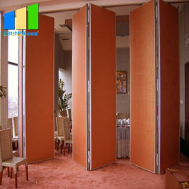 Acoustic Room Dividers Restaurant Sliding Gate Folding Partition For Decoration