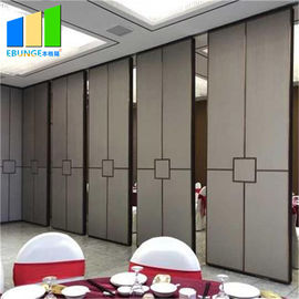 Restaurant Movable Partition Walls 65mm White Melamine Room Dividers